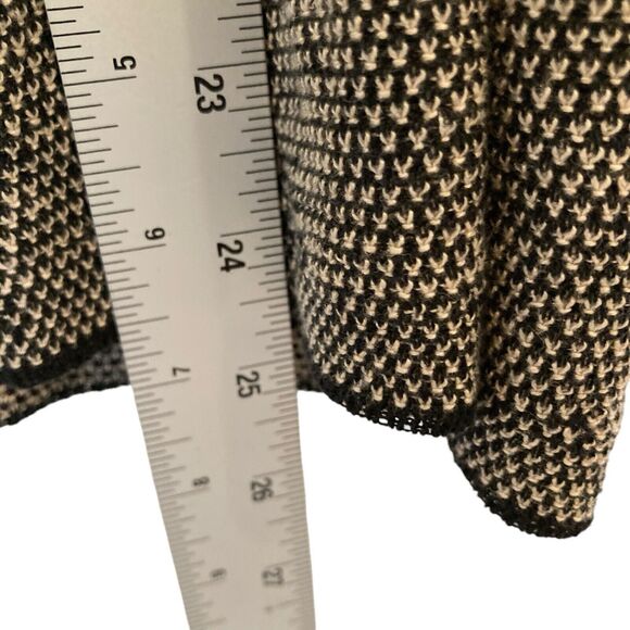 Eileen Fisher Cardigan Sweater Women Size M Open Knit Beige 100% Organic Linen - Picture 9 of 12